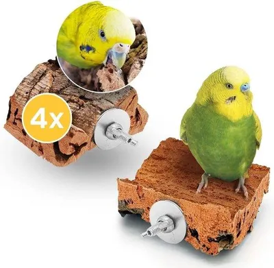Image de Pierre à picorer pour oiseaux, alternative au calcaire ou aux coquilles, pour perruches