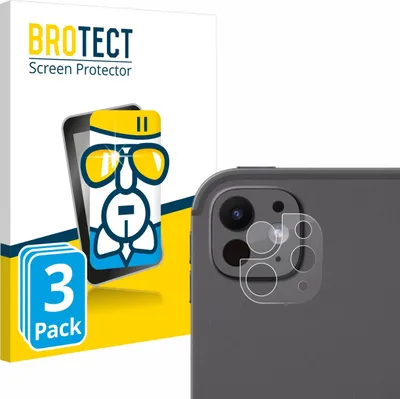 Produktbild von 3x BROTECT Schutzglas für Apple iPad Pro 13" WiFi 2024 (NUR Kameraschutz) Schutzfolie Panzer Folie Glas Display Schutz klar