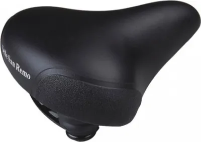 Produktbild von Selle San Remo Fahrrad Sattel Marwi Citybike Unisex mit Eckschutz - Schwarz