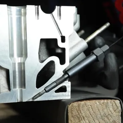 Image de Kit de démontage de l'élément chauffant de la bougie de préchauffage Extraction des électrodes de la bougie de préchauffage Outils de réparation