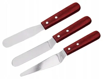 Obrázek produktu pro Brunbeste Cukrářské stěrky sada 3 ks na zdobení