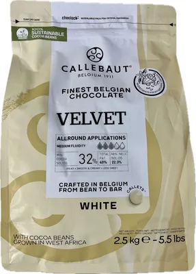 Obrázok produktu pre Čokoláda Velvet 2,5 kg - biela