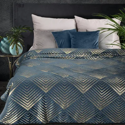 Produktbild von Victoria1 Decke 150 X 200 cm navy blue