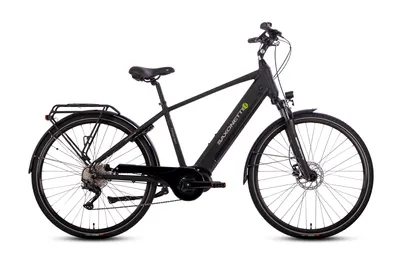 Produktbild von SAXONETTE,Premium Sport Diamant, 28", E-Bike ,Elektrofahrrad, 90Nm Mittelmotor, 522Wh Akku, RH54,(schwarz matt)
