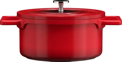 Produktbild von Homelux 20cm Topf Induktions Kochtöpfe mit Deckel, Antihaftbeschichtung, 2,6L Suppentöpfe aus Aluminium für alle Herdarten(H-KC20)