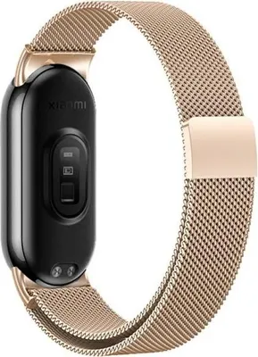 Obrázok produktu pre Beline Mi Band 9/8 magnetický náramok ružové zlato