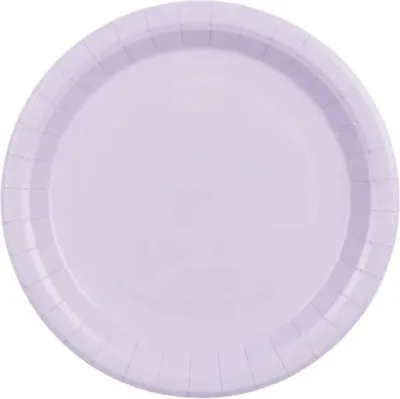 Produktbild von 6x Pappteller, lavendel, 23 cm