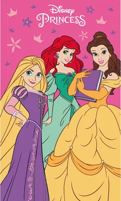 Immagine prodotto di Asciugamano Disney Princess 30x50cm - Charm Design