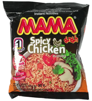 Produktbild von Mama Instantnudeln Spicy Chicken Flavor 90g