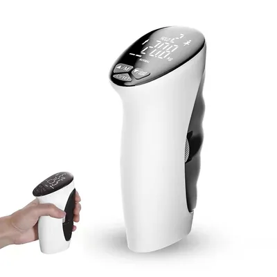 Produktbild von Elektronischer Handtrainer Wiederaufladbar LED Display Handkraftmessgerät Fitness Training Rehabilitation bis 90kg