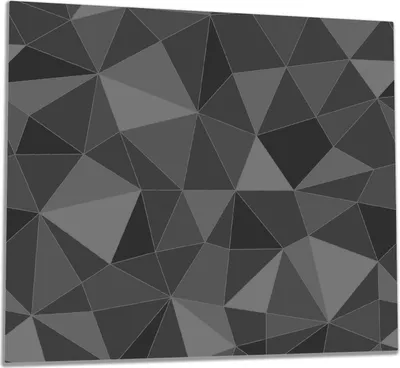 Produktbild von Wallario Herdabdeckplatte aus Glas, Größe 60 x 52 cm 1-teilig, Motiv Geometrisches Schattenmuster