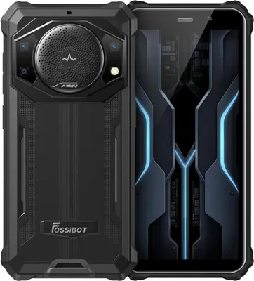 Image de FOSSiBOT F101P, 13,8 cm (5,45"), 4 Go, 64 Go, 24 MP, Android 13, noir, rouge