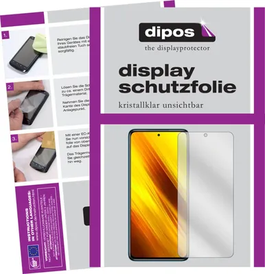 Produktbild von NBR 2x dipos Crystalclear Poco X3 NFC