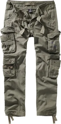 Produktbild von Brandit Pure Slim Fit Outdoorhose Größe XL Farbe Oliv
