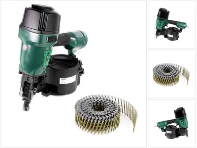 Produktbild von Prebena 7F-CNW90-S01 Druckluftnagler für Coilnägel Type CNW 45 - 90mm + Coilnägel 10800 Stück