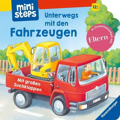 Produktbild von ministeps: Unterwegs mit den Fahrzeugen