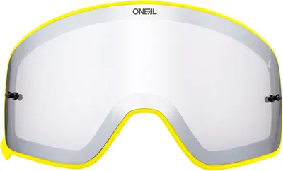 Produktbild von O'Neal Ersatzglas für gelbe B-50 FORCE, Silberspiegel