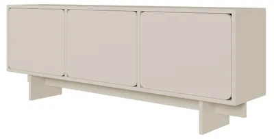 Produktbild von Selsey WUWU - TV-Schrank 3-türig, Greige, 150 cm