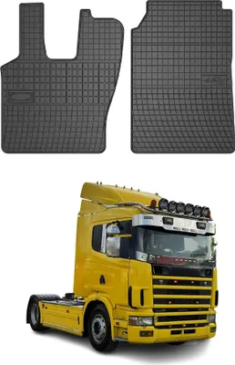 Produktbild von 1995-2004 Scania L Fußmatten Gummi Schwarz 2 tlg