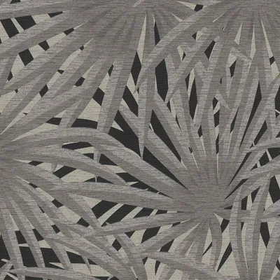 Produktbild von Livingwalls Palmentapete Metropolitan Stories tropische Tapete Said Marrakesch Vliestapete grau schwarz 10,05 m x 0,53 m