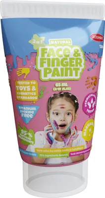 Zdjęcie produktu dla Natural Face & Finger Paint 39711, Różowy, Nietoksyczne, Zmywalny, 65 ml