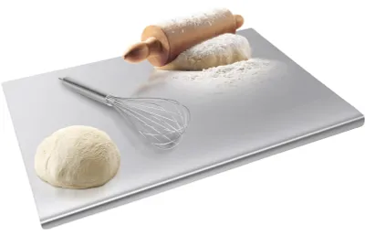 Produktbild von Edelstahl-Schneidebrett für die Küche - 60 x 40 cm