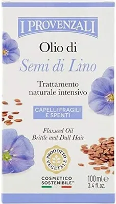 Produktbild von I Provenzali Edelhaaröl Flaxseed Oil 1 x 100ml
