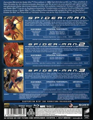 Produktbild von Spider Man Trilogie
