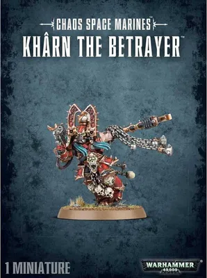 Zdjęcie produktu dla Chaos Space Marines: Khärn, Zdrajca