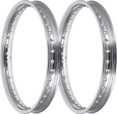 Immagine prodotto di Set: 2 cerchi in lega da 1,6 x 17 pollici, lucidati - per Simson S53, S83, MS50