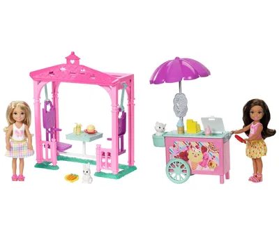 Produktbild von Barbie Chelsea Puppe und Eiswagen Spielset, Modepuppe, Weiblich, 3 Jahr(e), Mädchen, Mehrfarbig