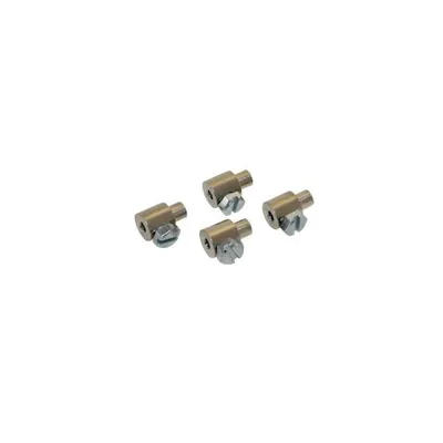 Produktbild von 4x Bowdenzug Schraubnippel Klemmnippel 4x11 mm