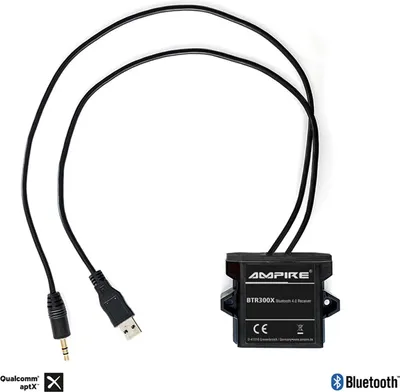 Produktbild von Ampire BTR301-HD aptX Bluetooth-Adapter mit Klinke