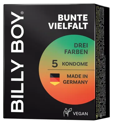 Produktbild von Billy Boy - Bunte Vielfalt - Kondome