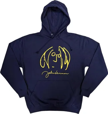 Obrázek produktu pro John Lennon - Mikina s kapucí pro muže/dámy Uni RO9657 (XL) (Navy Blue)