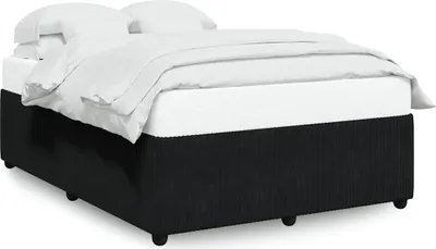 Obrázek produktu pro vidaXL Rám postele bez matrace černý 140x200 cm sametový
