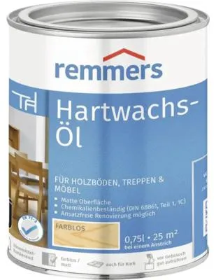 Zdjęcie produktu dla Remmers Wosk Twardy Olejny bezbarwny 750 ml