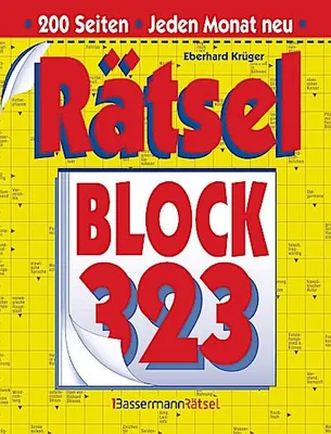 Immagine prodotto di Rätselblock 323 (5 Exemplare à 2,99 EUR)