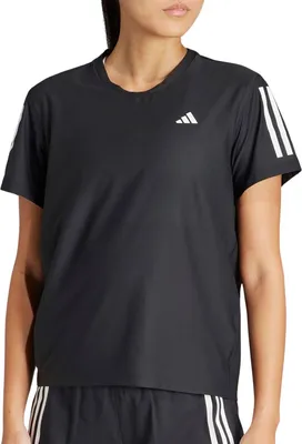 Produktbild von Adidas IN2961_230, Weiblich, Schwarz, T-Shirt, Laufen, S, Rundhals