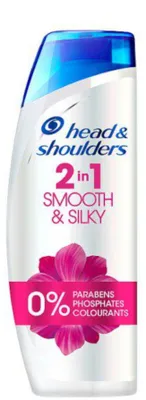 Zdjęcie produktu dla Head & Shoulders Smooth & Silky 2w1 Szampon i odżywka przeciwłupieżowa 450 ml