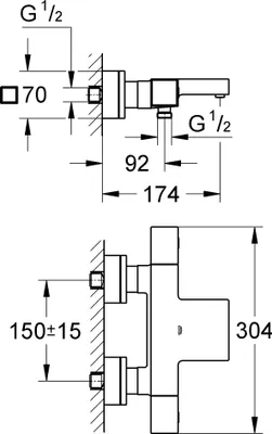 Produktbild von GROHE 34497000, Waschbecken