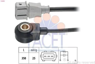 Produktbild von FACET Klopfsensor 9.3052 für CHEVROLET CAPTIVA (C100, C140) 350mm