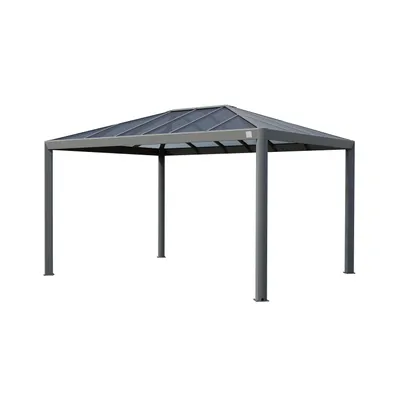 Produktbild von PRIMEYARD Gartenpavillon 3x4 m Alu-Rahmen und Polycarbonat-Dach