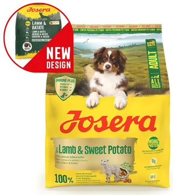 Produktbild von Josera Dog - A/S Adult Lamb+Sweet Potato 3kg