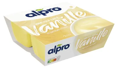 Produktbild von Alpro Soya-Dessert Vanille 4x125g