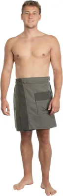 Obrázok produktu pre Saunový kilt S-XXL, 100% bavlna, antracitová, do sauny