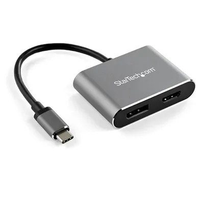 Image de StarTech.com Adaptateur USB-C multiport - HDMI ou DisplayPort - 4K 60Hz