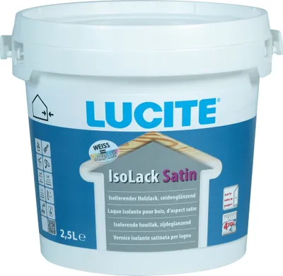 Produktbild von LUCITE® IsoLack Satin Inhalt: 2,5 Liter