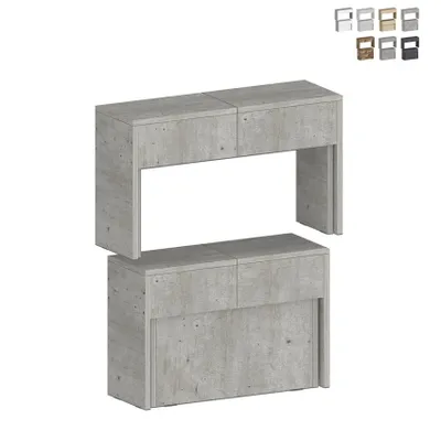 Produktbild von Set: 2 ausziehbare Bänke 66-290 cm für Esstisch Pratika A + B - Beige