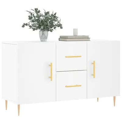 Obrázek produktu pro vidaXL Příborník bílý 100x36x60 cm Dřevěný materiál